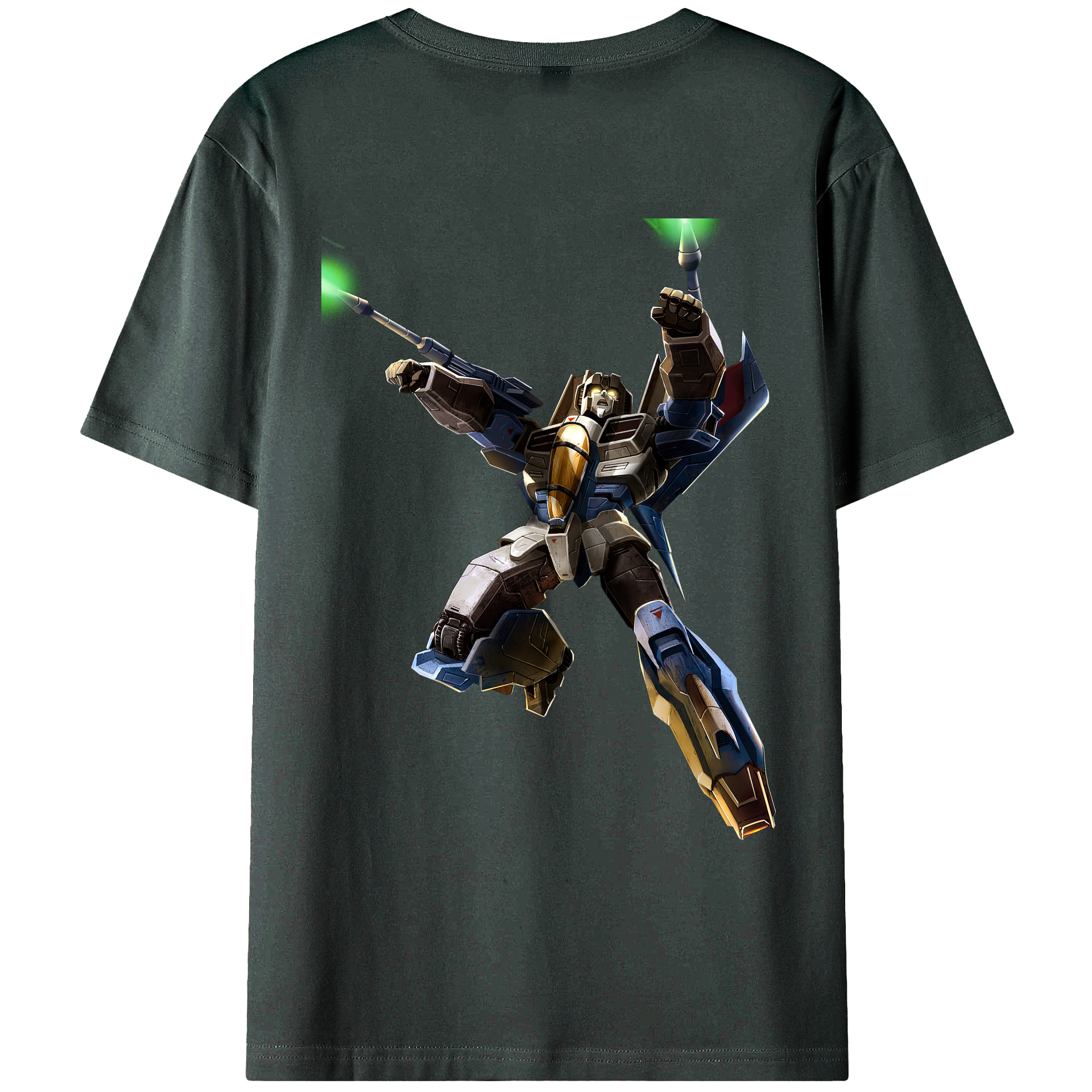 （画像用）  綿100％ メンズ半袖Tシャツ（バックプリント） 通気性